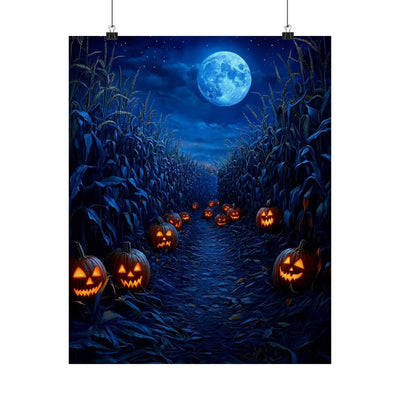Halloween Addiction — Corn Maze Path Poster
