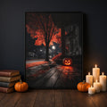 Orange Tree Porch Poster