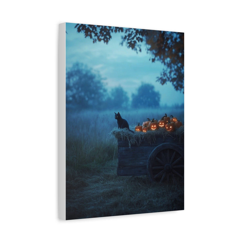 Halloween Addiction — Hay Wagon Canvas