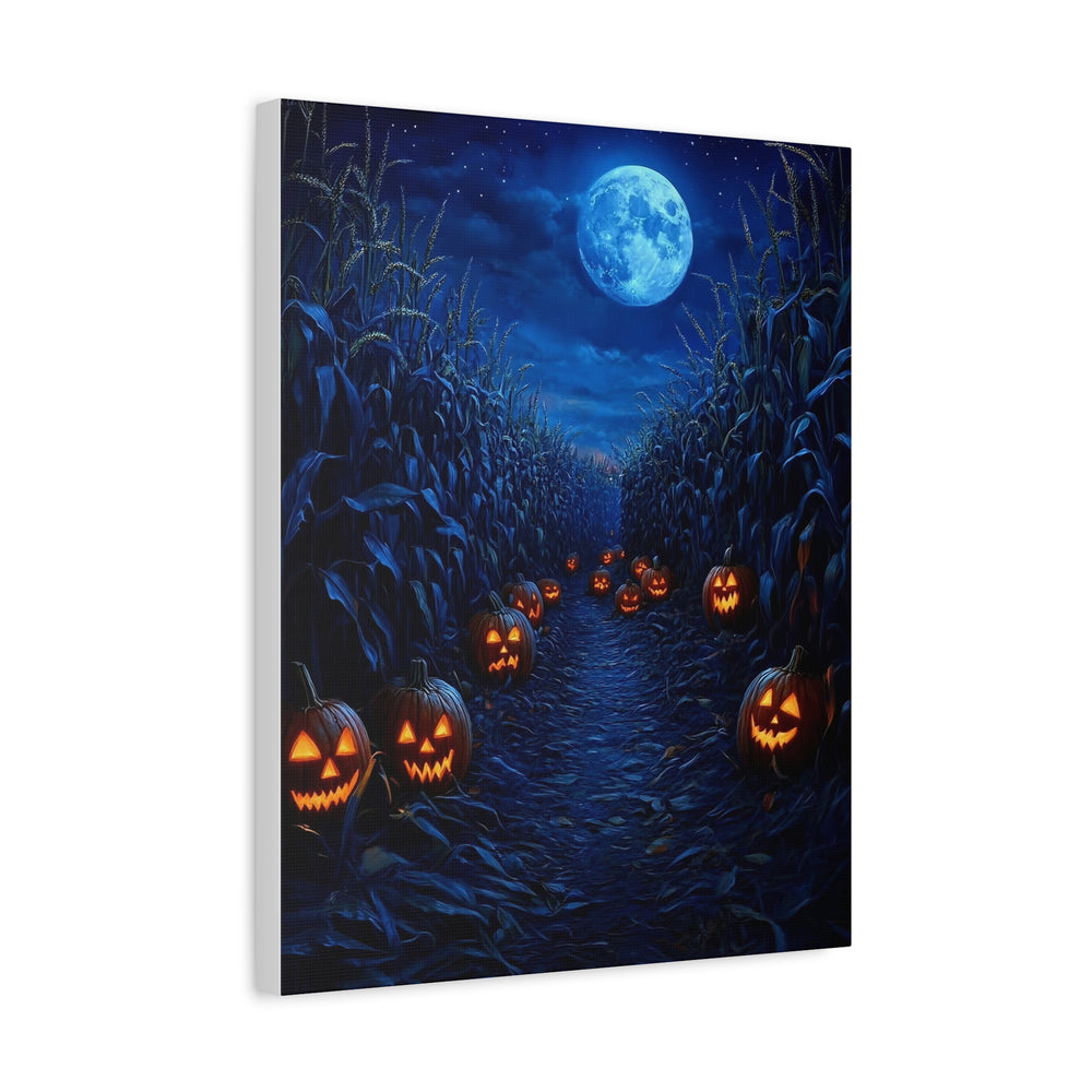 Halloween Addiction — Corn Maze Path Canvas