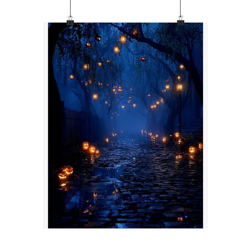 Halloween Addiction — Lantern Path Poster