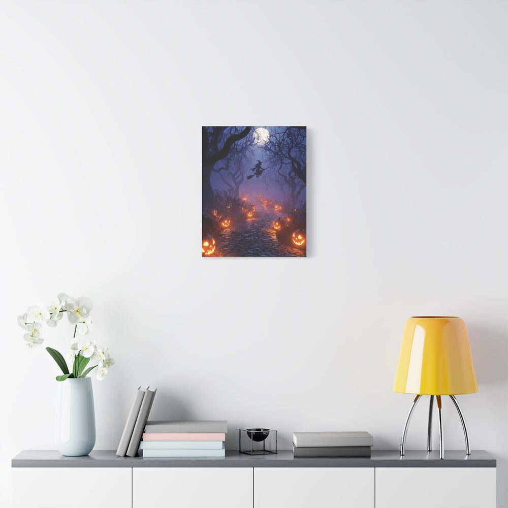Halloween Addiction — Witch Path Canvas
