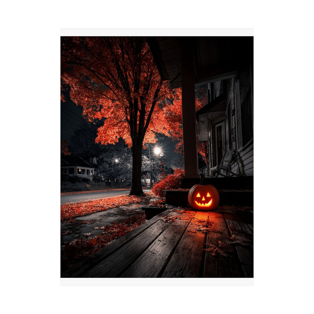 Halloween Addiction — Orange Tree Porch Poster