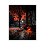 Halloween Addiction — Orange Tree Porch Poster
