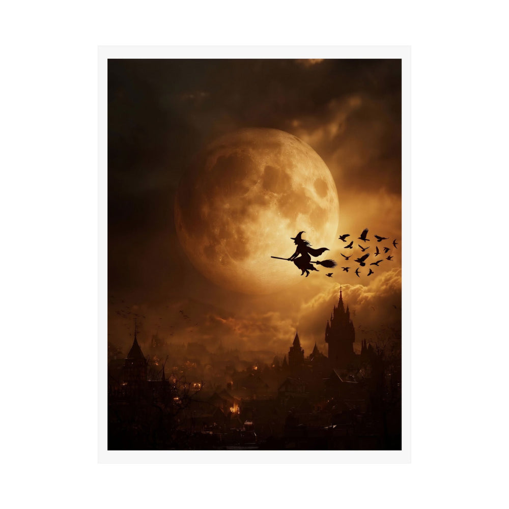 Halloween Addiction — Witch Moon Poster