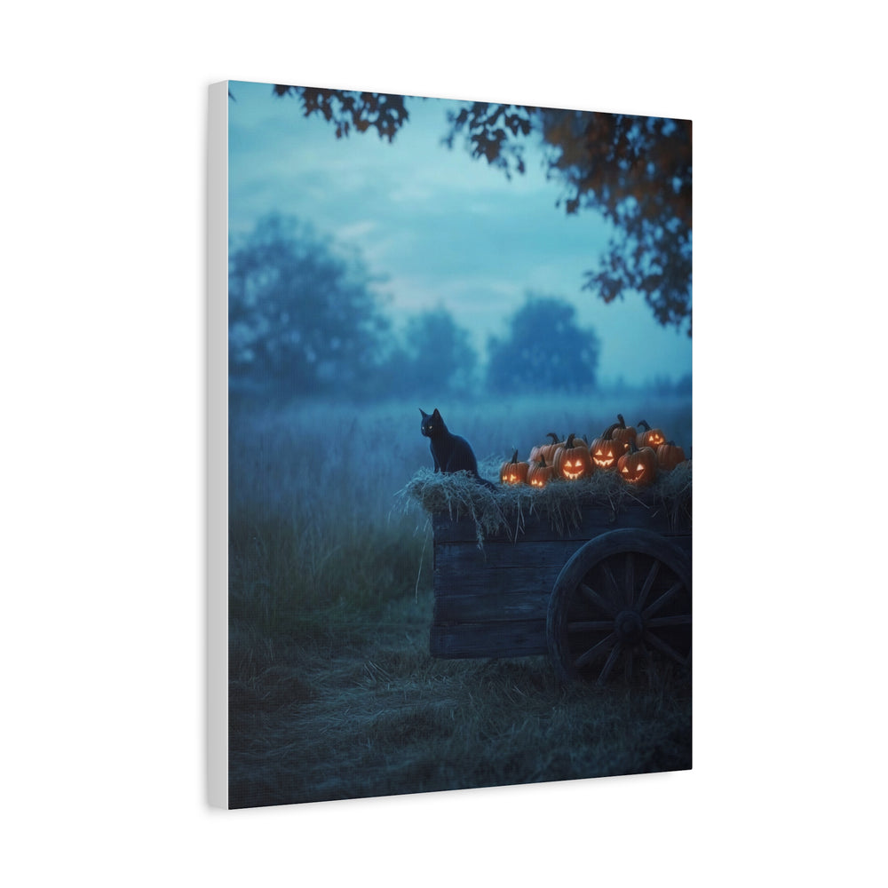 Halloween Addiction — Hay Wagon Canvas