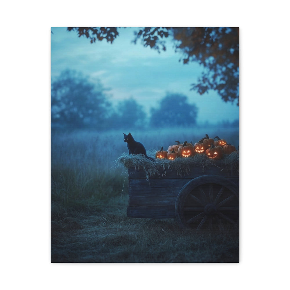 Halloween Addiction — Hay Wagon Canvas