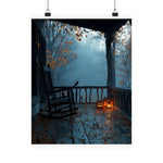 Halloween Addiction — Rain Porch Poster