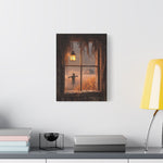 Halloween Addiction — Harvest Window Canvas