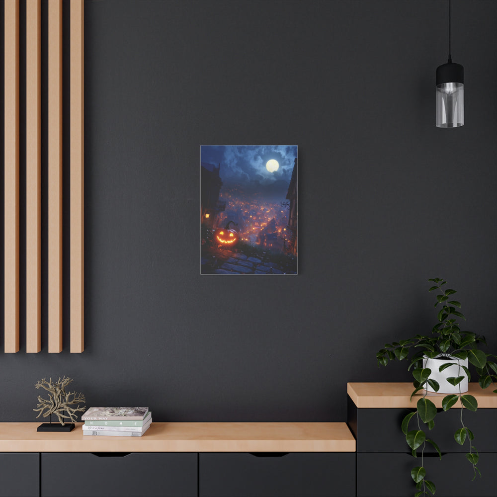 Halloween Addiction — Hilltop Pumpkin Glow Canvas