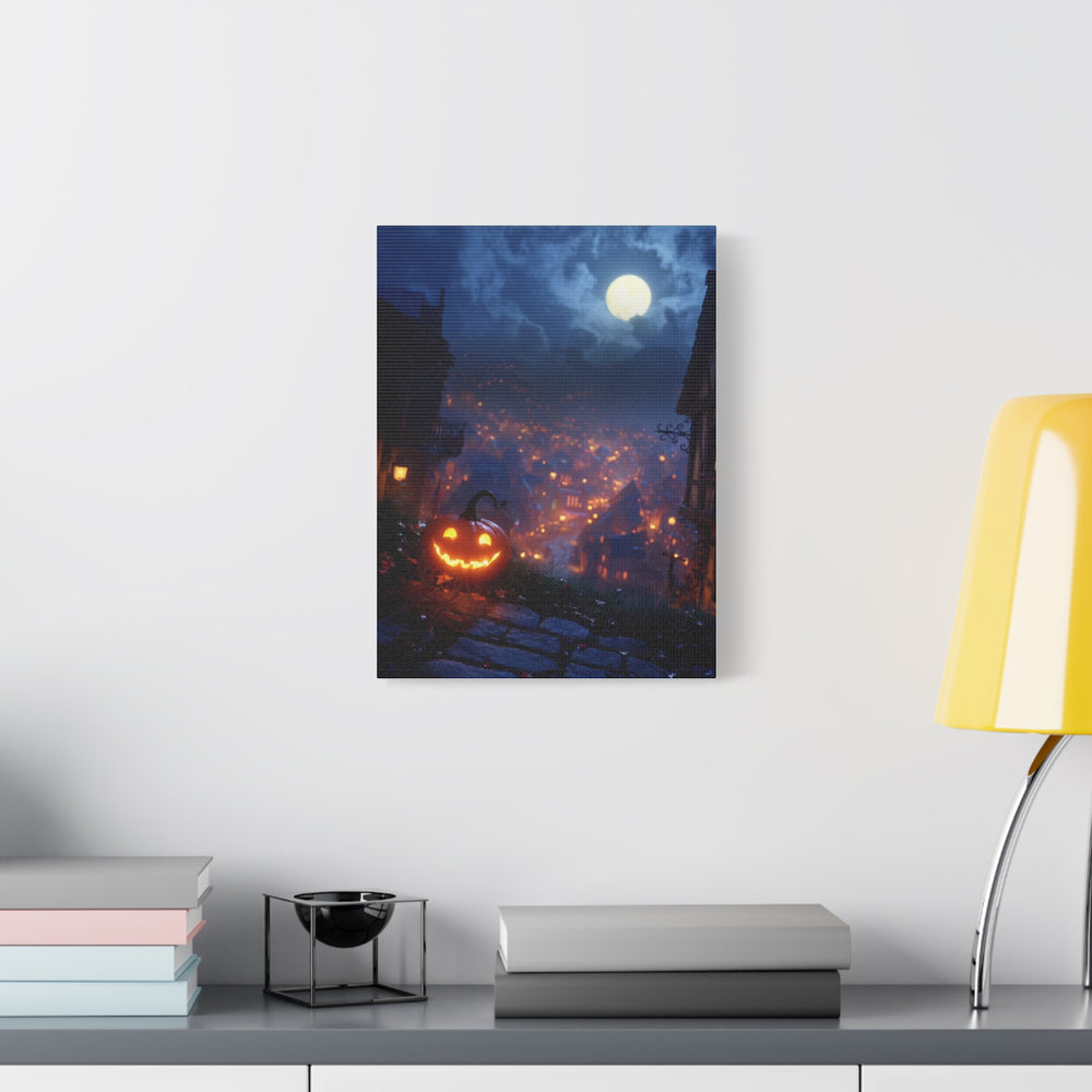 Halloween Addiction — Hilltop Pumpkin Glow Canvas