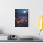 Halloween Addiction — Hilltop Pumpkin Glow Canvas