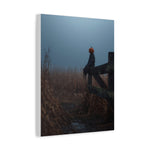 Halloween Addiction — Pumpkin Head Fence Canvas