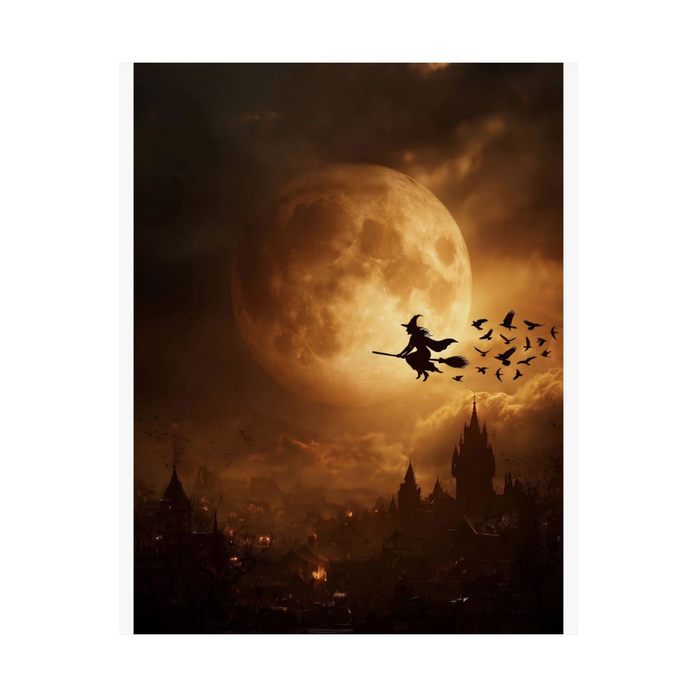 Halloween Addiction — Witch Moon Poster