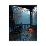 Halloween Addiction — Rain Porch Poster