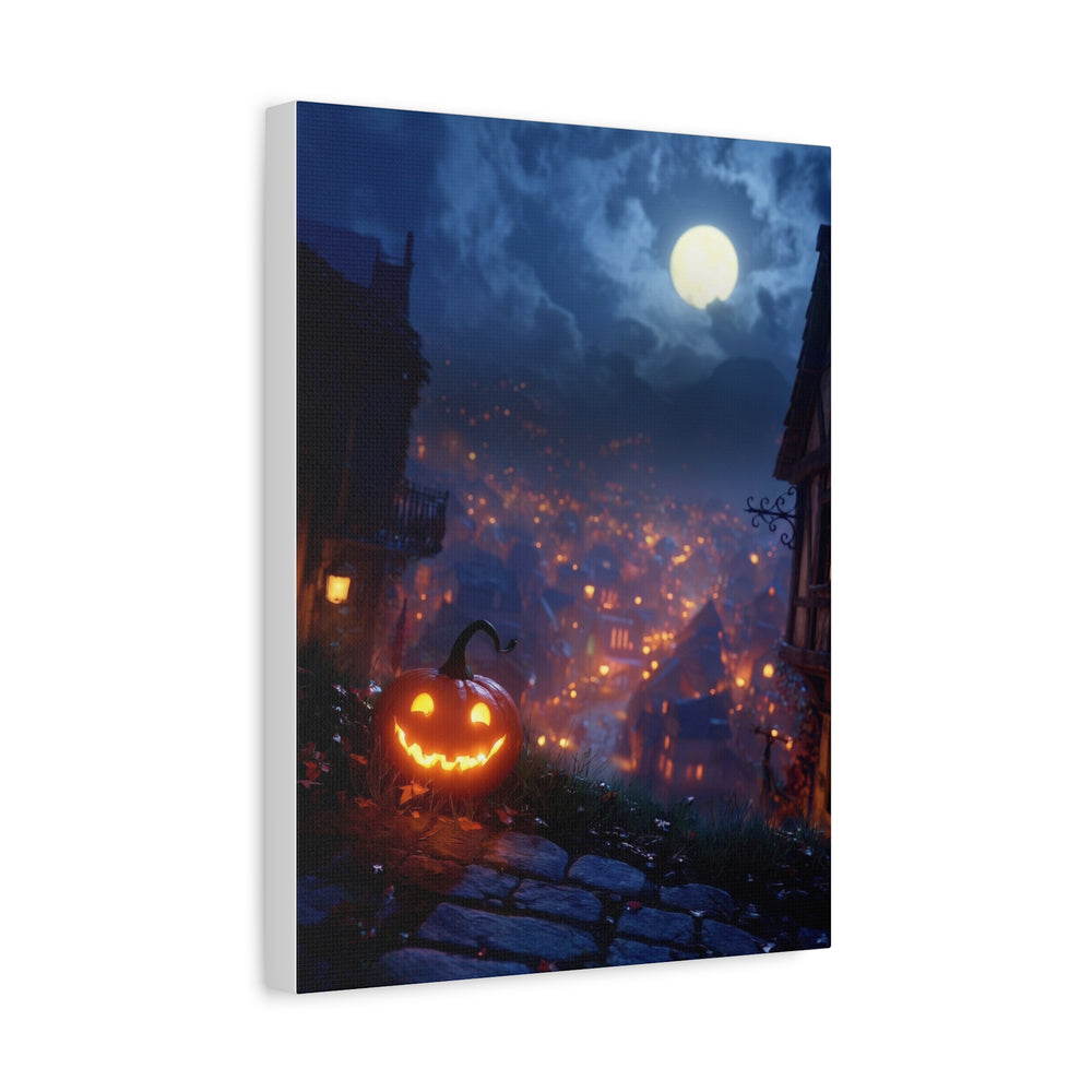 Halloween Addiction — Hilltop Pumpkin Glow Canvas