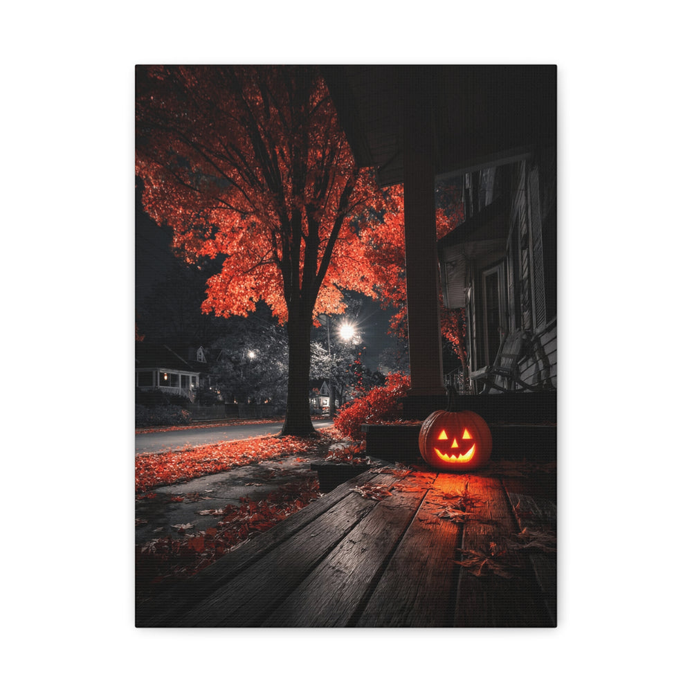 Halloween Addiction — Orange Tree Porch Canvas