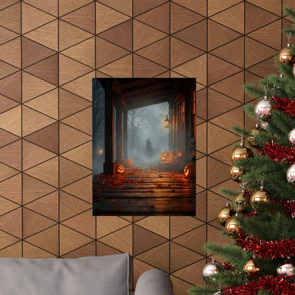 Fog Witch Porch Poster