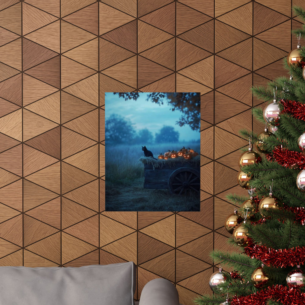 Hay Wagon Poster