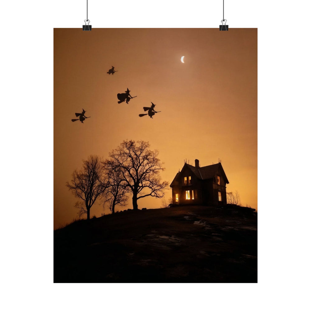 Halloween Addiction — Crescent Witches Poster