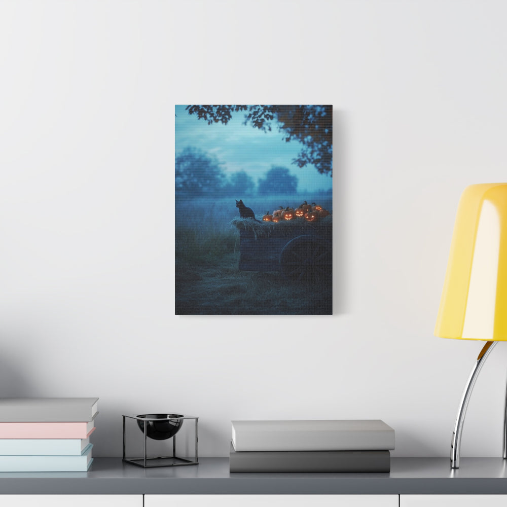 Halloween Addiction — Hay Wagon Canvas