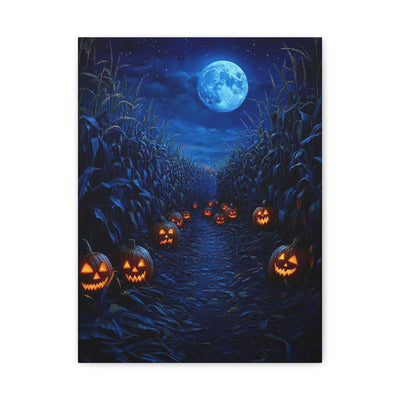 Halloween Addiction — Corn Maze Path Canvas