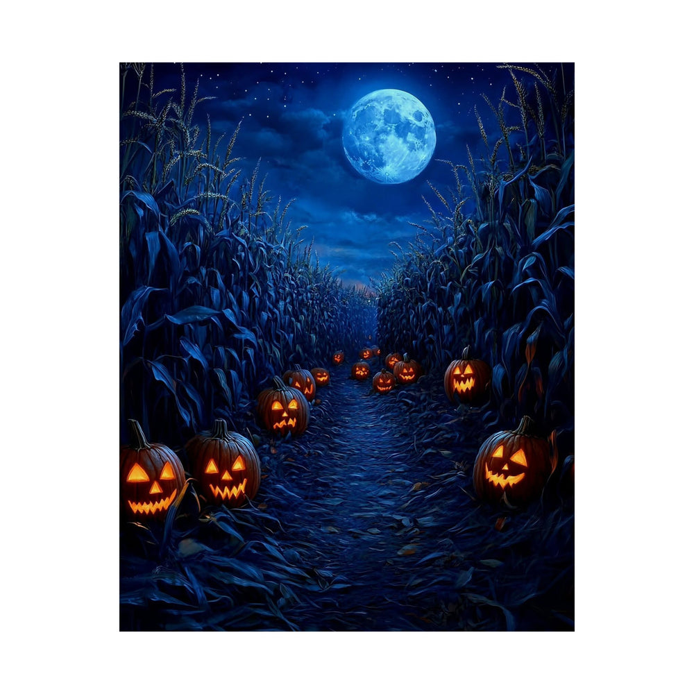 Corn Maze Path Poster