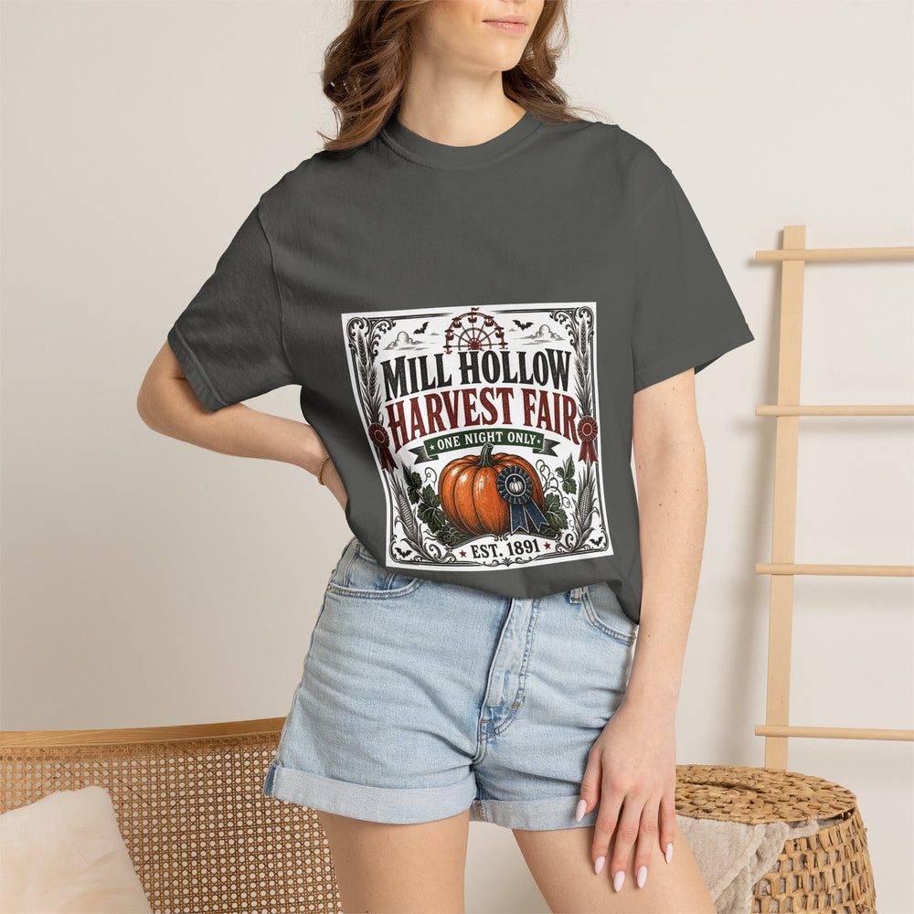 Mill Hollow Harvest Fair — Comfort Colors Halloween Tee