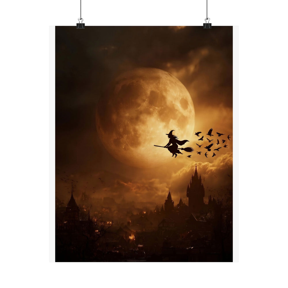 Halloween Addiction — Witch Moon Poster