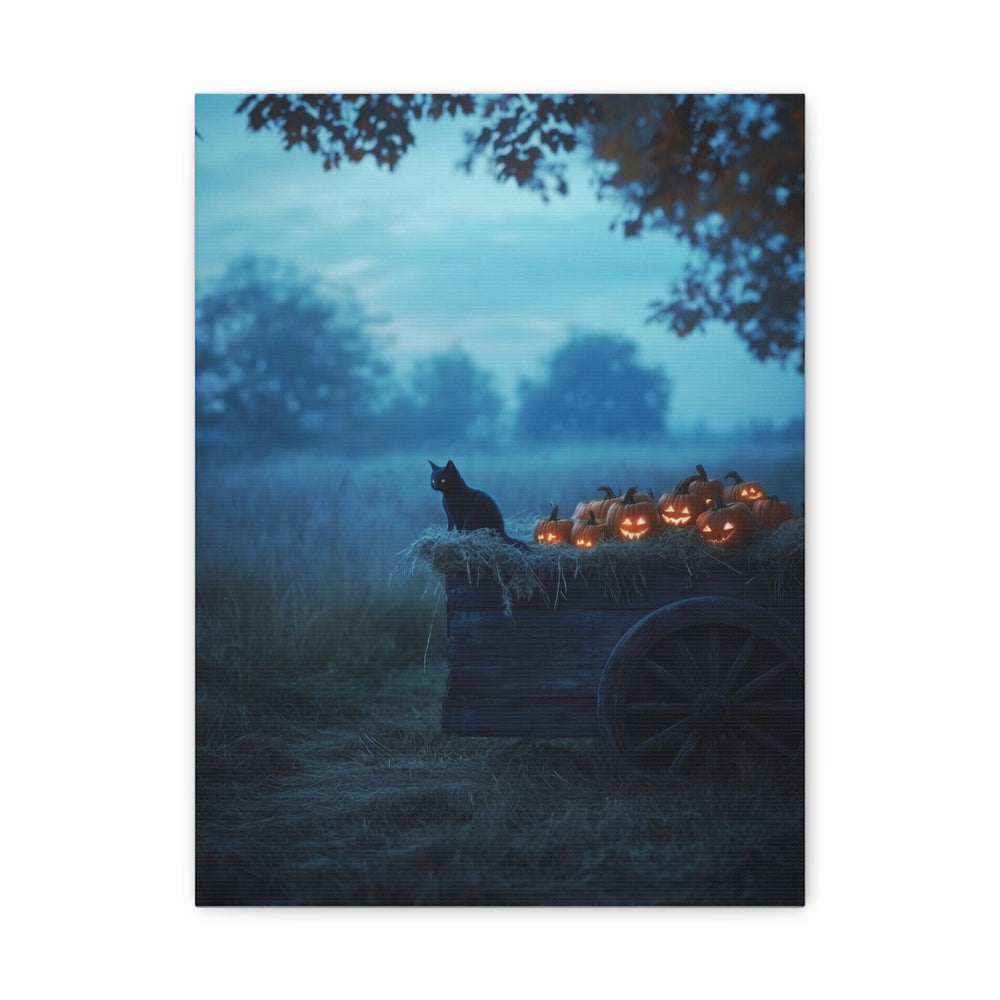 Halloween Addiction — Hay Wagon Canvas
