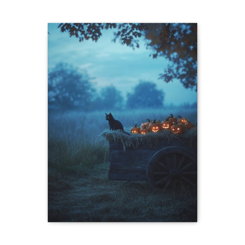 Halloween Addiction — Hay Wagon Canvas