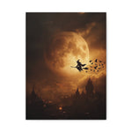 Halloween Addiction — Witch Moon Canvas