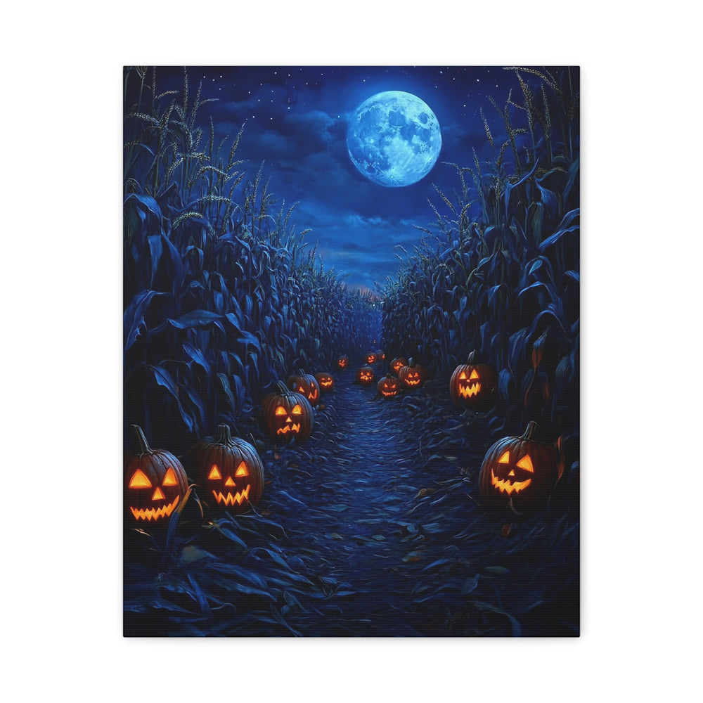 Halloween Addiction — Corn Maze Path Canvas