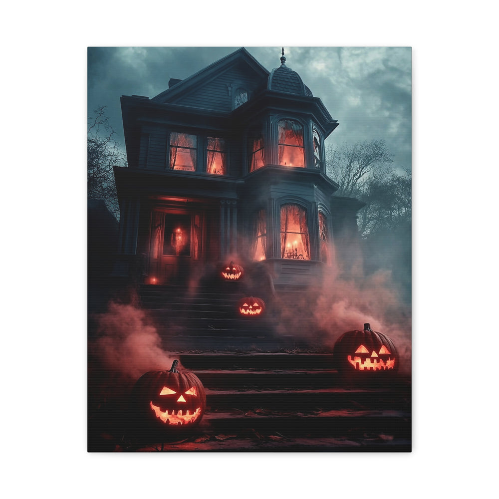 Halloween Addiction — Pumpkin Steps Canvas