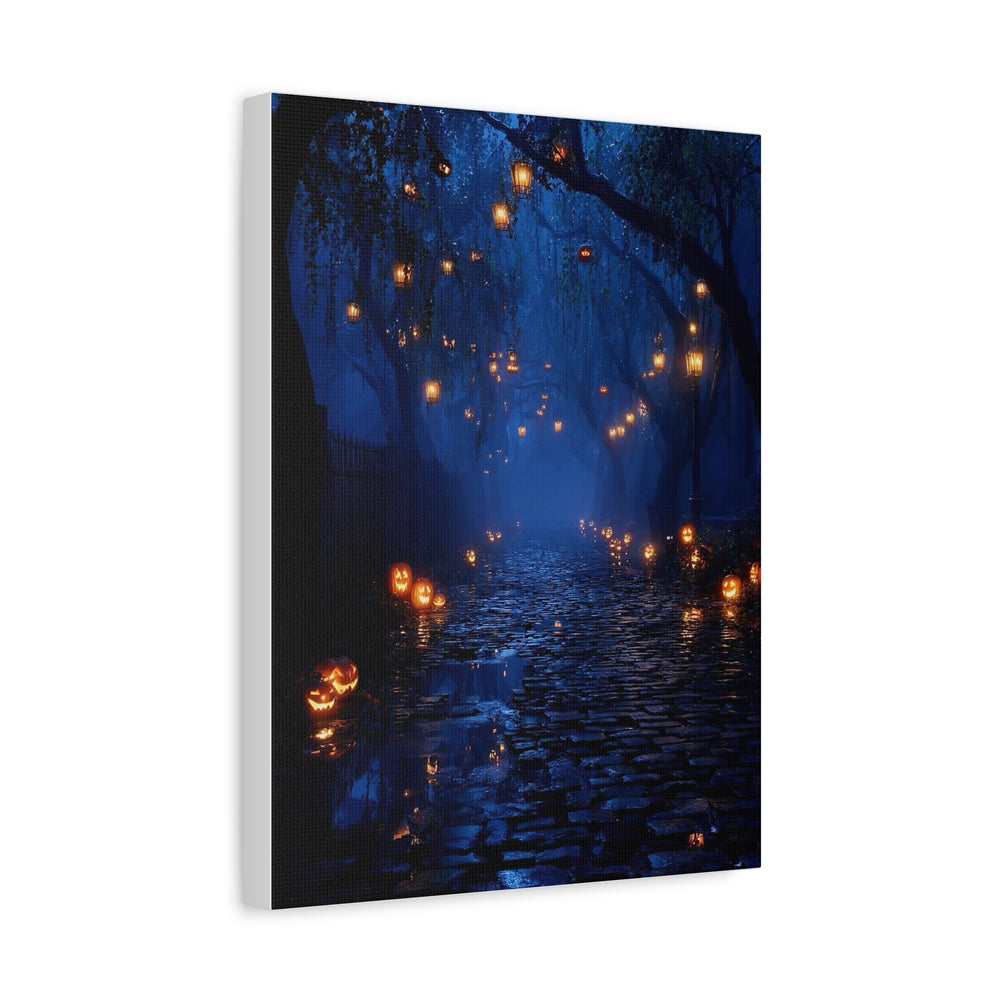 Halloween Addiction — Lantern Path Canvas