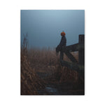 Halloween Addiction — Pumpkin Head Fence Canvas