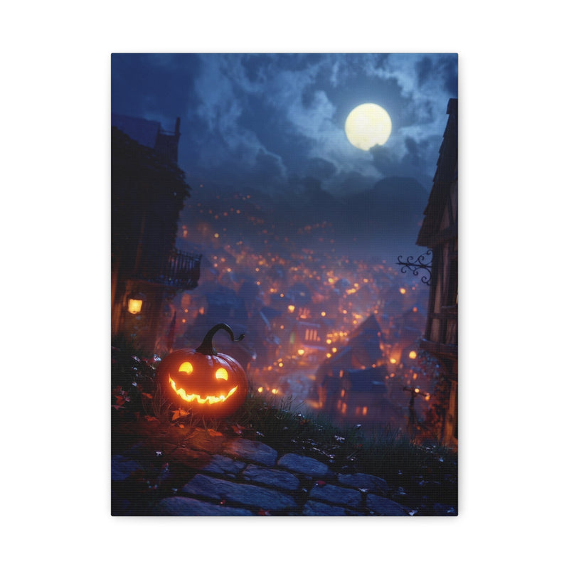 Halloween Addiction — Hilltop Pumpkin Glow Canvas