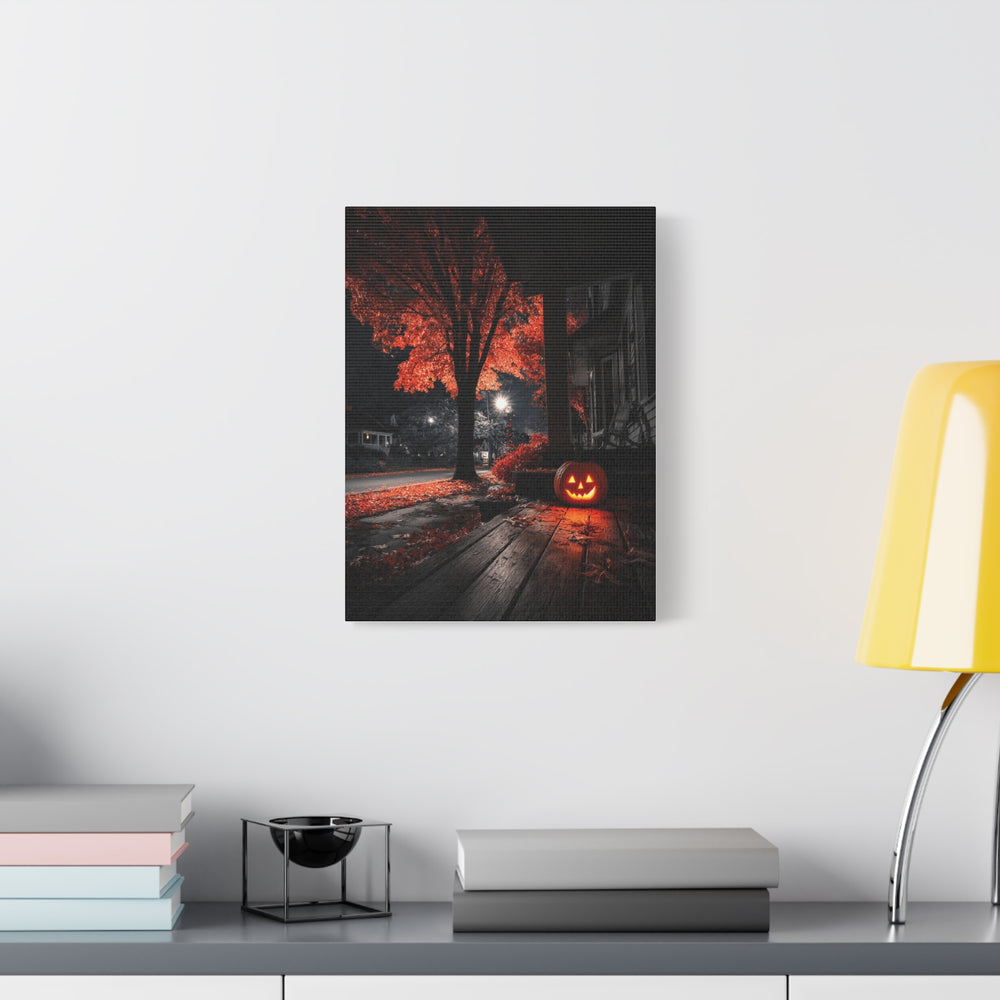 Halloween Addiction — Orange Tree Porch Canvas