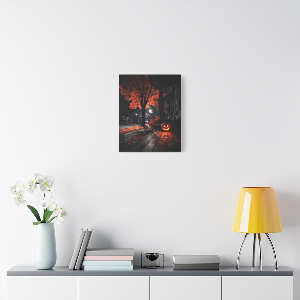 Halloween Addiction — Orange Tree Porch Canvas