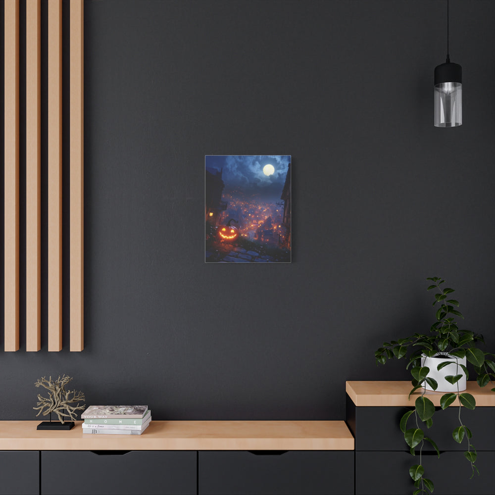 Halloween Addiction — Hilltop Pumpkin Glow Canvas
