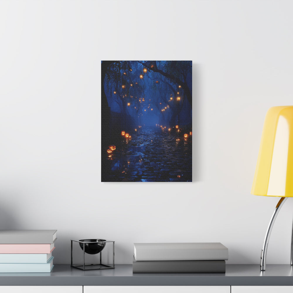 Halloween Addiction — Lantern Path Canvas