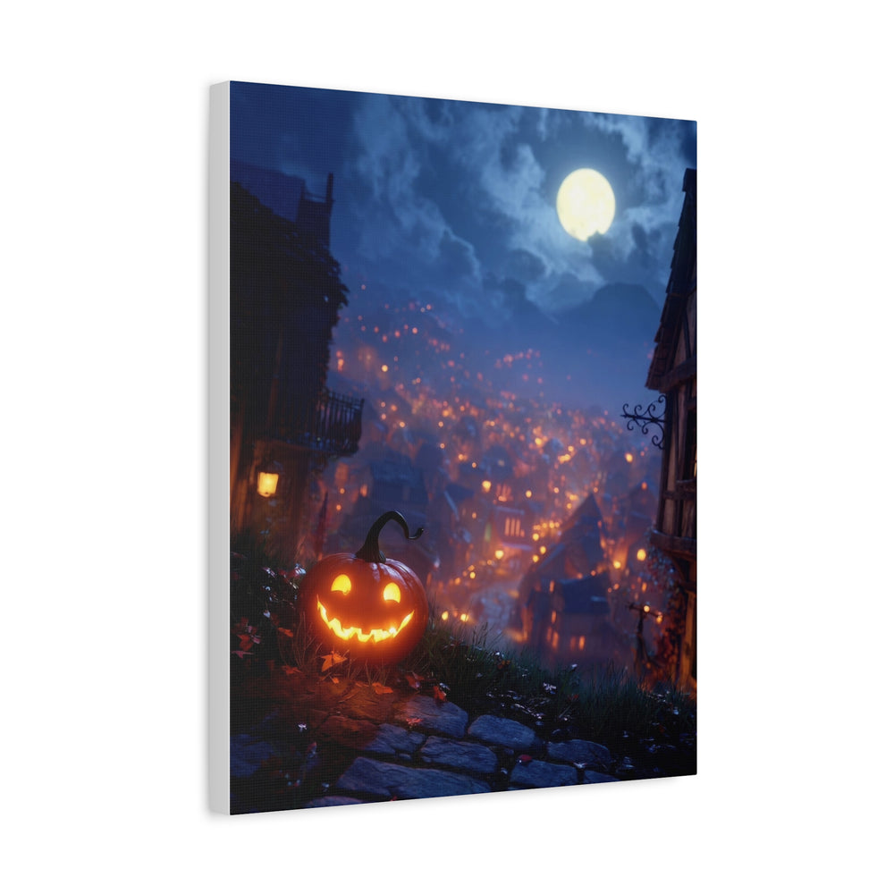 Halloween Addiction — Hilltop Pumpkin Canvas
