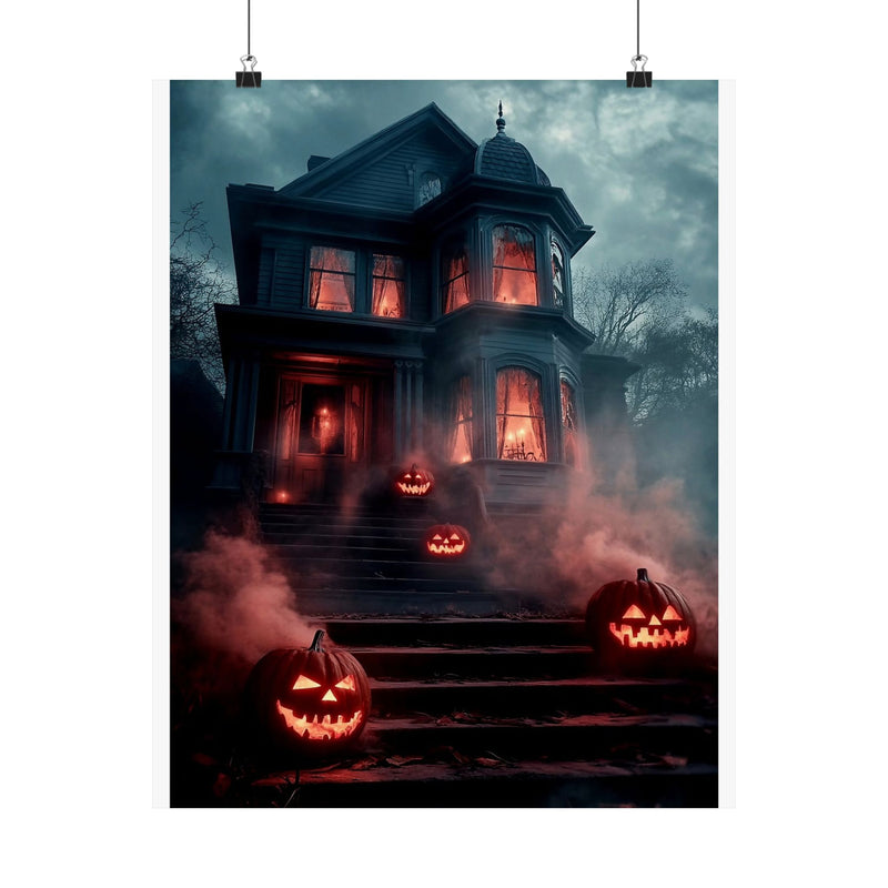 Halloween Addiction — Pumpkin Steps Poster