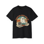 Vintage Ghost Tee, Unisex Retro Shirt, Nostalgic Halloween T-Shirt, Dial-Up Internet Humor, Halloween Gift for Geeks