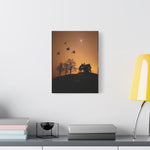 Halloween Addiction — Crescent Witches Canvas
