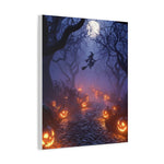 Halloween Addiction — Witch Path Canvas