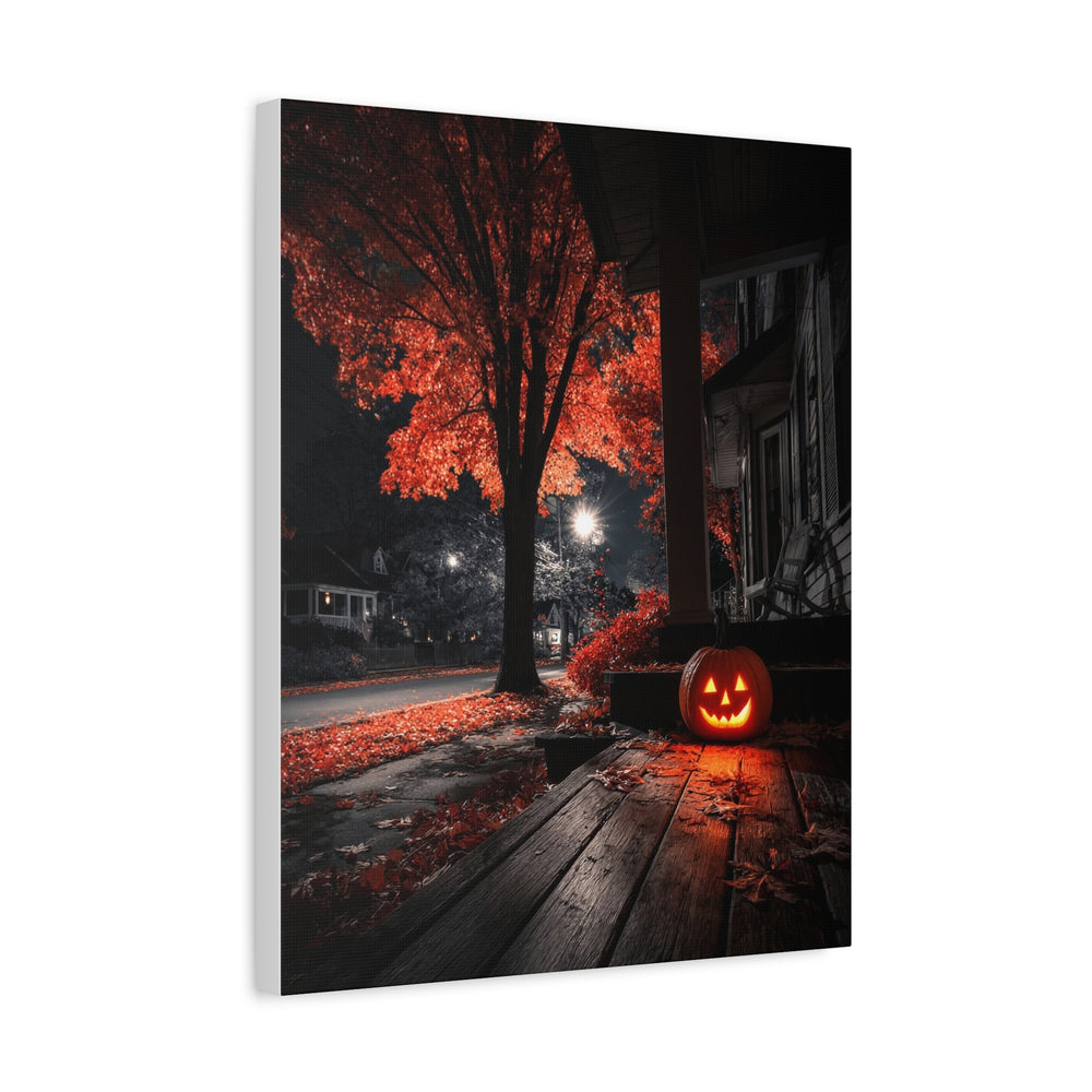 Halloween Addiction — Orange Tree Porch Canvas
