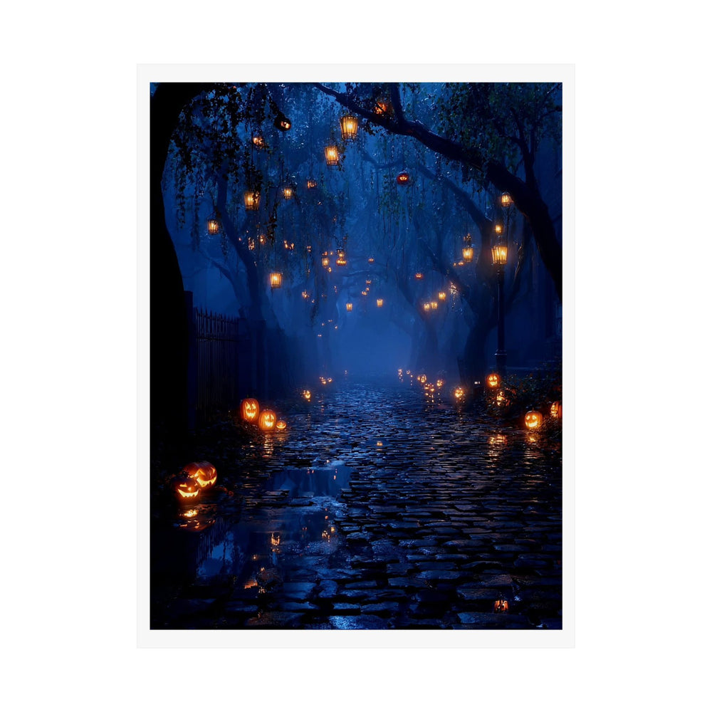 Halloween Addiction — Lantern Path Poster