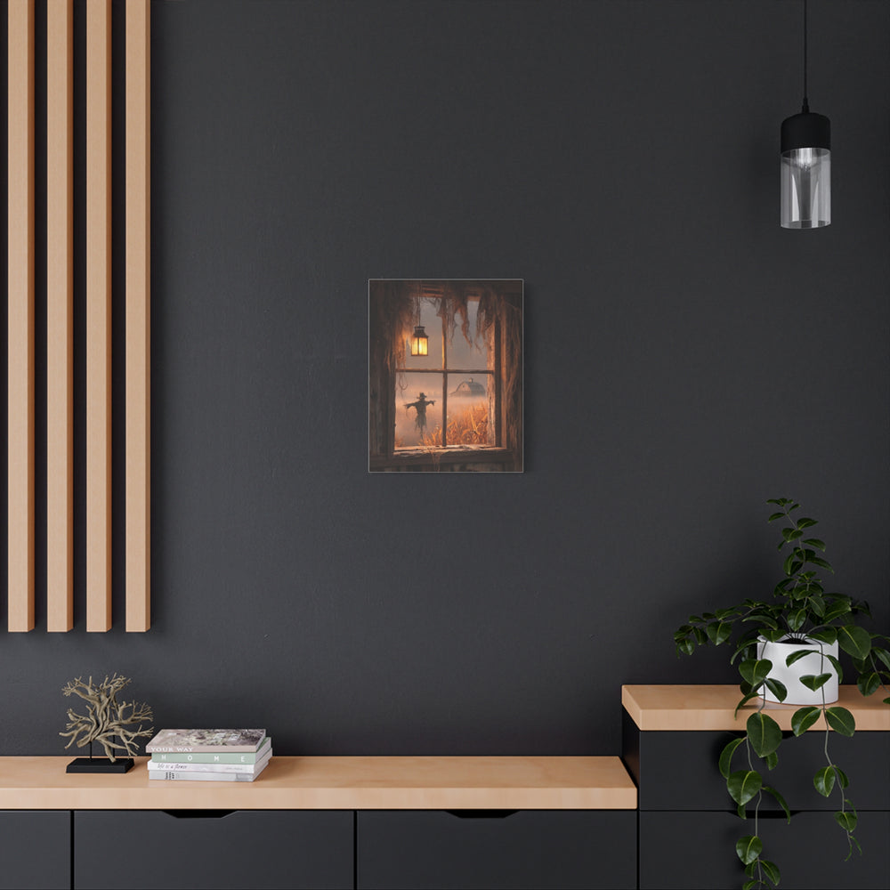 Halloween Addiction — Harvest Window Canvas