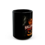 Halloween Addiction Mug - Spooky Coffee Cup for Fall, Gift for Witch Lovers, Pumpkin Design, 11oz & 15oz Sizes